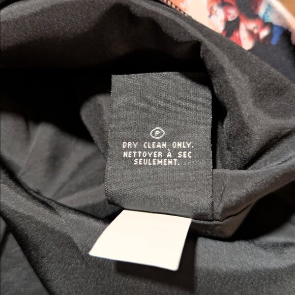 RW&CO mini skirt black print size 0 - Picture 10 of 11